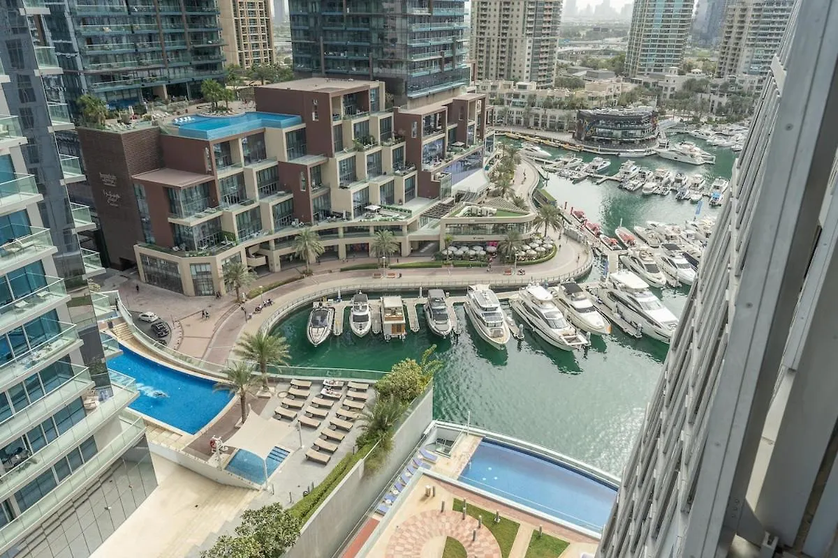 Ferienwohnung Elegant 2Brs On Vibrant Dubai Marina Walk