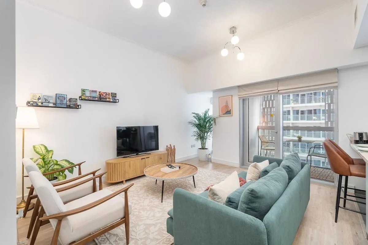 Ferienwohnung Elegant 2Brs On Vibrant Dubai Marina Walk